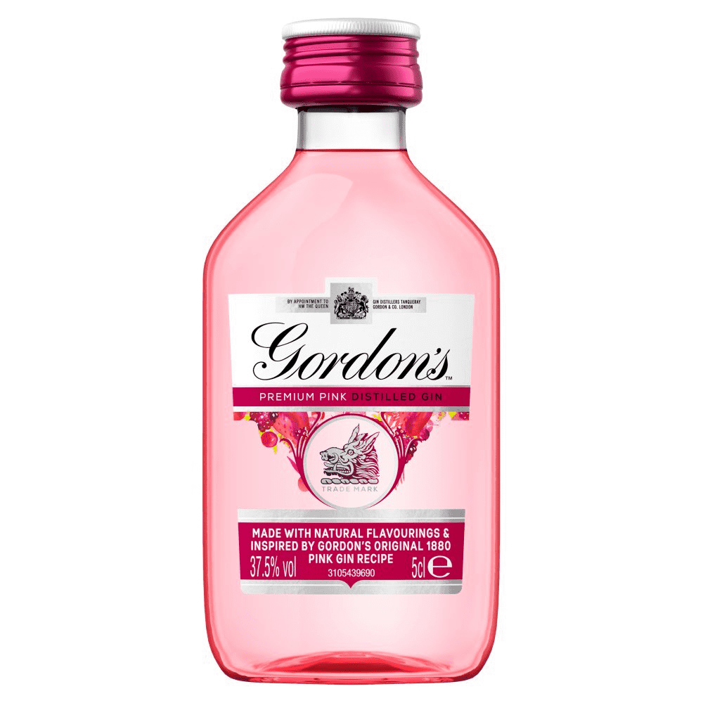 Gordons Pink 5cl 365 Buy - Online Drinks Gin Miniature