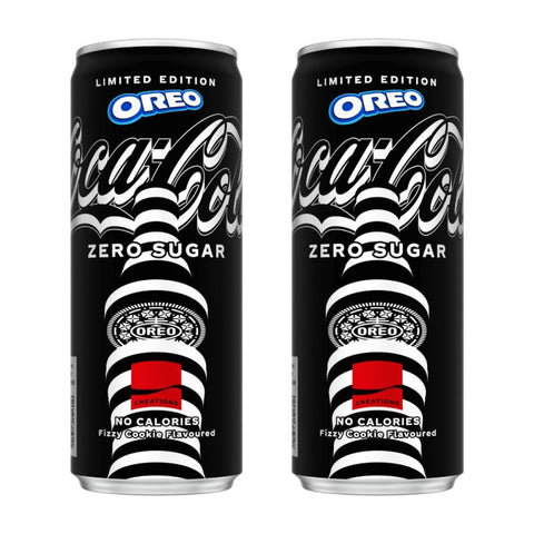 OREO x Coca Cola 'Besties Forever' Limited Edition Cans 250ml - NEW