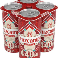 Cruzcampo Sevilla Lager Beer 24x440ml Cans