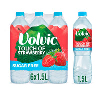 Volvic Touch of Strawberry Sugar free 6 x 1.5L