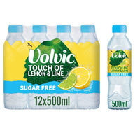 Volvic Touch of Lemon & Lime 12 x 500ml