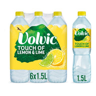 Volvic Touch of Lemon & Lime 6 x 1.5L