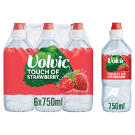 Volvic Touch of Strawberry 6 x 750ml