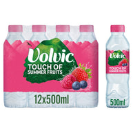 Volvic Touch of Summer Fruits 12 x 500ml