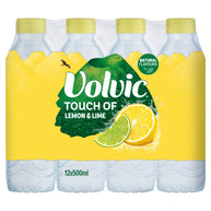 Volvic Touch of Lemon & Lime 12 x 500ml