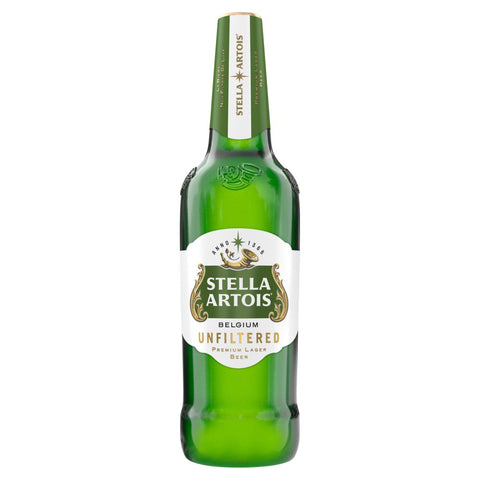 Stella Artois Belgium Unfiltered Premium Lager Beer 12 x 620ml