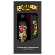 Kopparberg Mixed Fruit Cider and a Bottle Opener