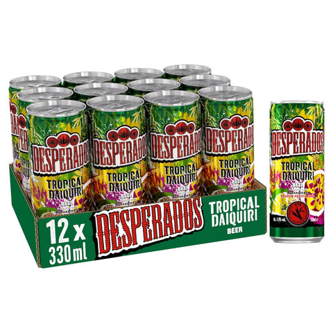 Desperados Tropical Daquiri Passionfruit & Lime Beer 12 x 330ml