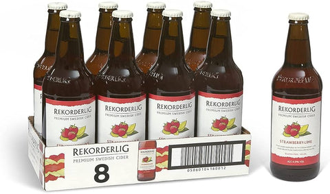 Rekorderlig Strawberry and Lime Cider - 8 x 500ml