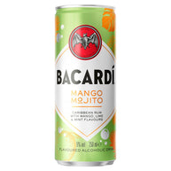 Bacardí Mango Mojito Flavoured Alcoholic Drink 12 x 250ml