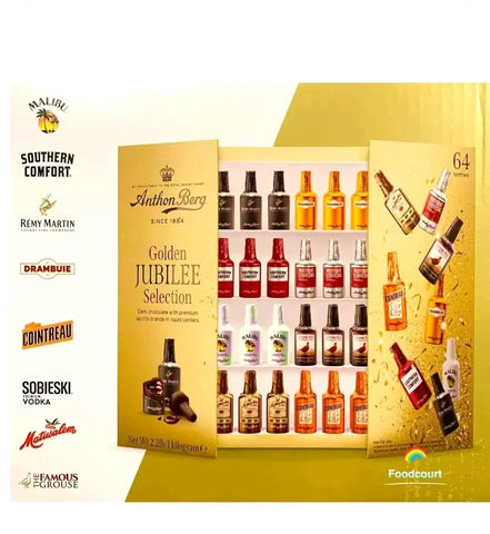 Anthon Berg Liqueur Filled Dark Chocolate Gift Box - Pack of 64