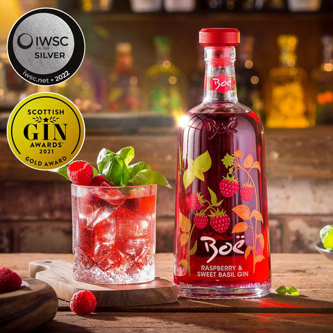 Boë Raspberry & Sweet Basil Gin 70cl