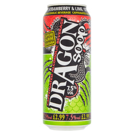 Dragon Soop Strawberry & Lime 500ml