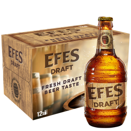 Efes Draft Lager Bottles 12 x 500ml