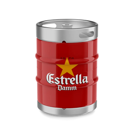 Estrella Damm Keg - 50lt / 11 Gall / 88 Pints