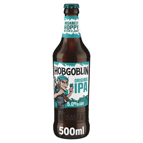 Hobgoblin IPA - Wychwood Brewery - 8 x 500ml Bottles