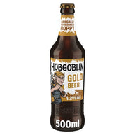 Hobgoblin Gold Beer - Wychwood Brewery Bottles- 8x500ml