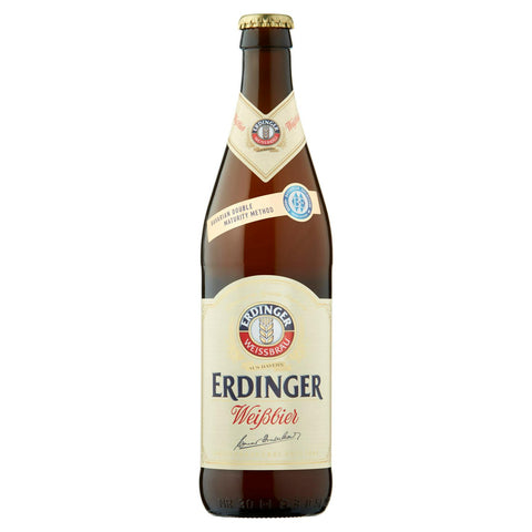 Erdinger Weissbier Wheat Beer Bottle 12 x 500ml