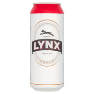 Lynx Super Premium Lager 24x500ml Cans PM £2.25