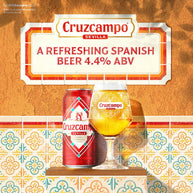 Cruzcampo Sevilla Lager Beer 24x568 ml Cans