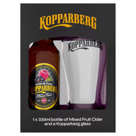 Kopparberg Strawberry & Lime Cider & Glass Gift Set 330ml