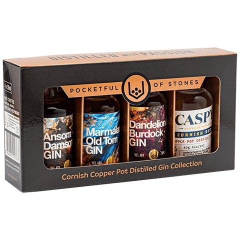 Pocketful of Stones Distillery Gift Set 4x5cl