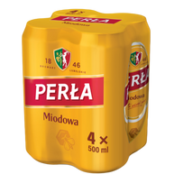 Perla Miodowa Honey Polish Beer 24 x 500ml Cans