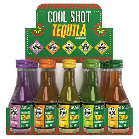 Cool Shot Tequila Spirit Shots 20x20ml