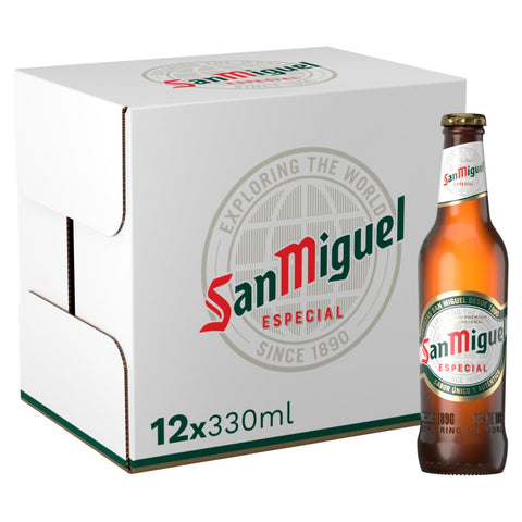 San Miguel Lager Bottles 12x330ml