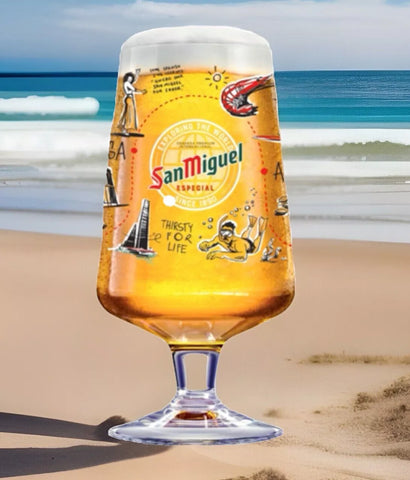 San Miguel 2024 Limited Edition Chalice Pint Glass