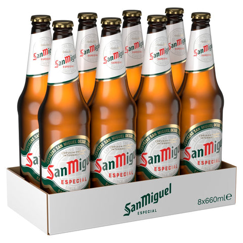 San Miguel Bottles 8x660ml