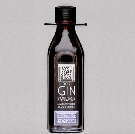 M&S Sloe Gin 5cl Miniature