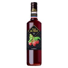 LA FOLIE Sirop de framboise (Raspberry) 70 cl