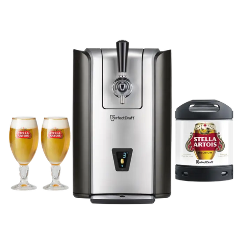 PerfectDraft Pro Stella Artois Beer Pump Dispenser Starter Bundle