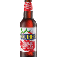 Brothers Strawberries & Cream Cider 24 x 330ml