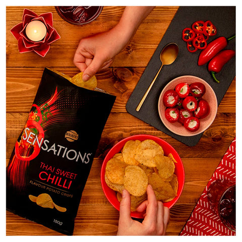 Walkers Sensations Thai Sweet Chilli Crisps £1.25 RRP PMP 15 x 65g