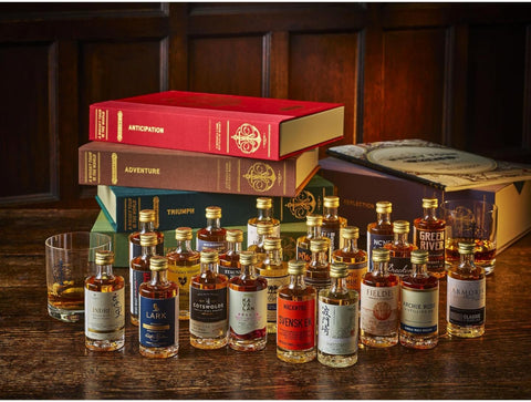 A Whisky Tour of the World 2024 - Miniature Gift Set 24 x 5cl Advent Calendar