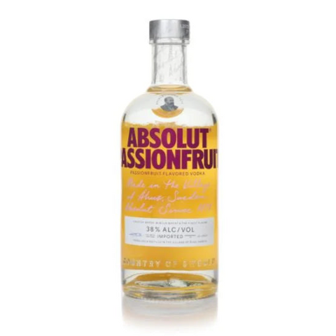 Absolut Passionfruit Flavoured Vodka 70cl