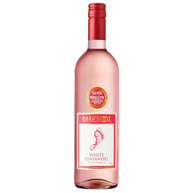 Barefoot White Zinfandel Rose Wine 75 cl