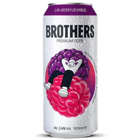 Brothers Un-Berrylievable 10 x 500ml Cider