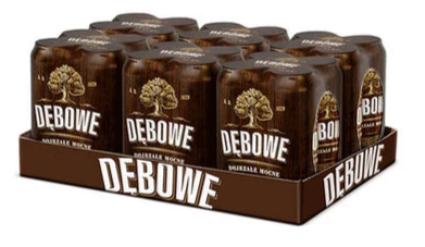 DEBOWE DOJRZALE MOCNE POLISH LAGER BEER  24 X 500ML