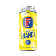 Fosters Proper Lager Shandy Beer Can 10x440ml