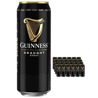 Guinness Draught Beer Cans 24 x 538 ml - NEW SIZE