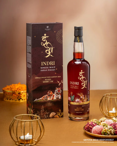 Indri Diwali Collectors Edition Indian Whisky 2024 70cl