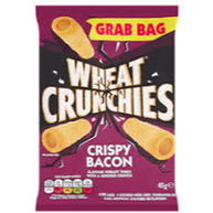 Wheat Crunchies Bacon Crisps 32 x 45g