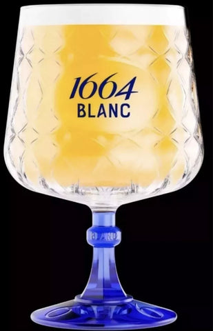 Kronenbourg 1664 Blanc Pint Glass 2025 Design