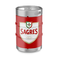 Sagres Keg - 30Lt / 6.6 Gall / 53 Pints