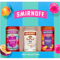 Smirnoff Vodka Gift Set - Flavoured Vodka, 3x 5cl