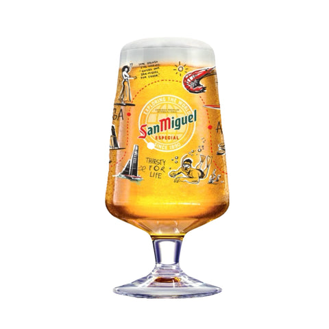 San Miguel 2024 Limited Edition Chalice Pint Glass