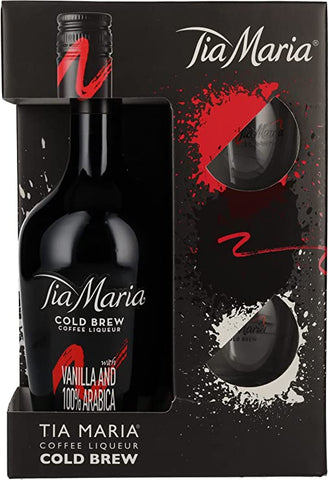 Tia Maria Liqueur 70cl With 2 Glasses